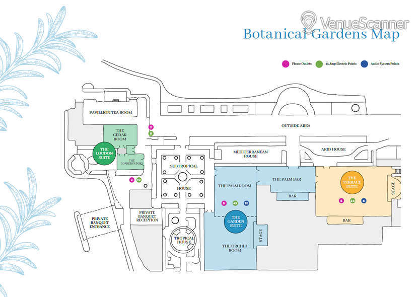 Hire Birmingham Botanical Gardens Terrace Suite 4