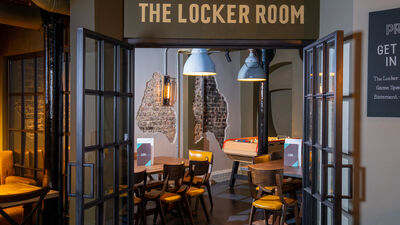 Bar Kick, The Locker Room