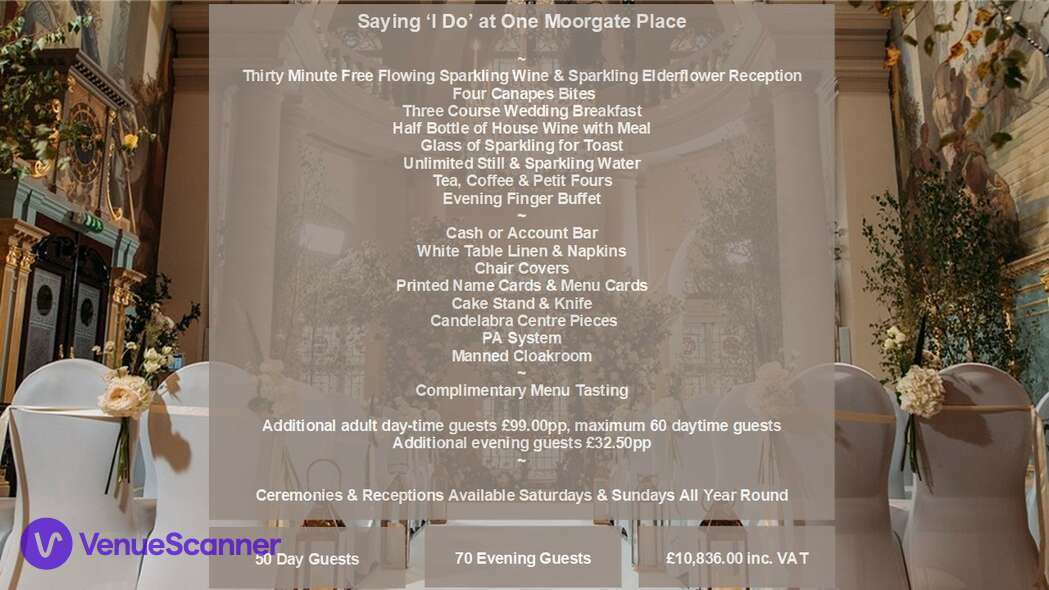 Hire One Moorgate Place 120