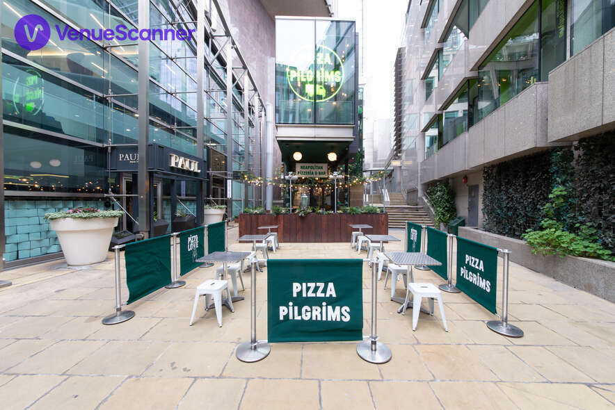 Hire Pizza Pilgrims Liverpool Street 11