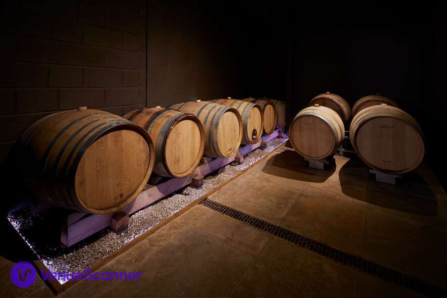 Hire London Cru Urban Winery Barrel Room 2