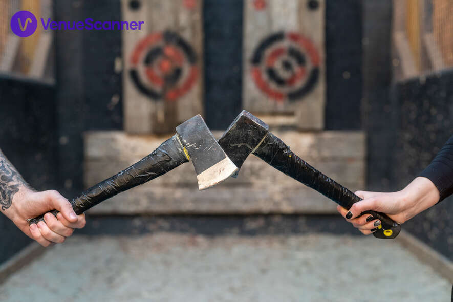 Hire Black Axe Throwing Edinburgh AxeThrowing Lanes VenueScanner