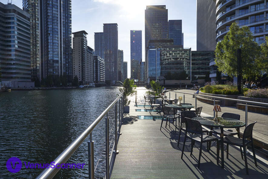 Hire The Boathouse London , Canary Wharf Exclusive Hire 2