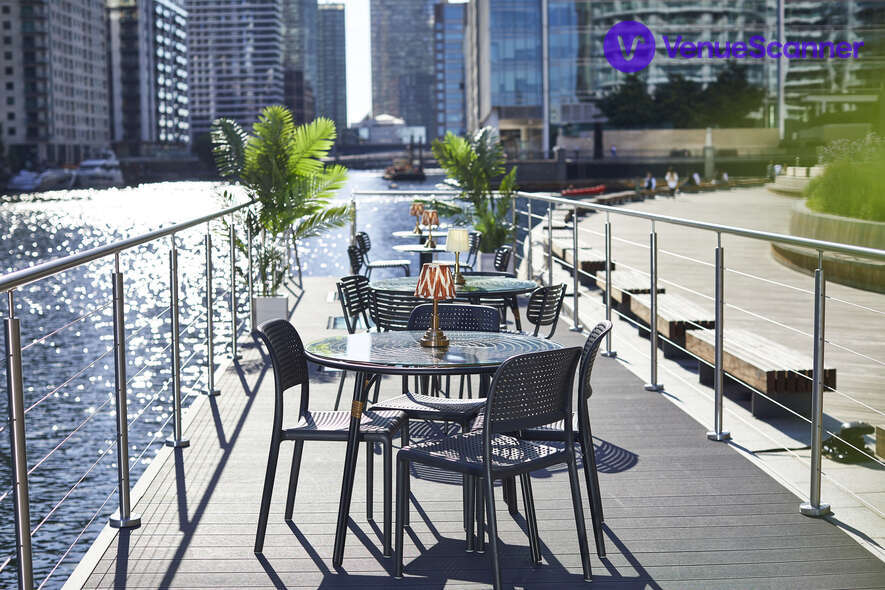Hire The Boathouse London , Canary Wharf Exclusive Hire 3