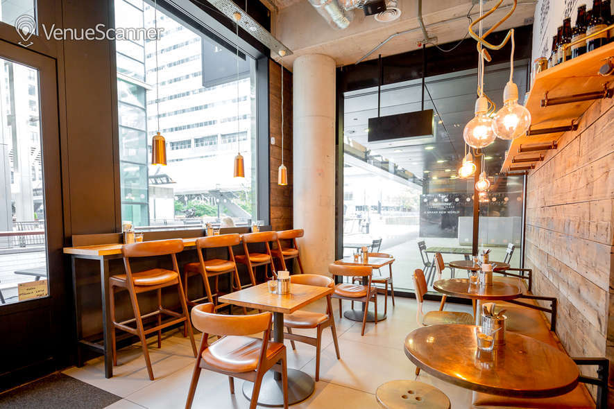 Hire Notes Coffee Roasters & Bars - Canary Wharf Full Venue W/ Outdoor Space 8