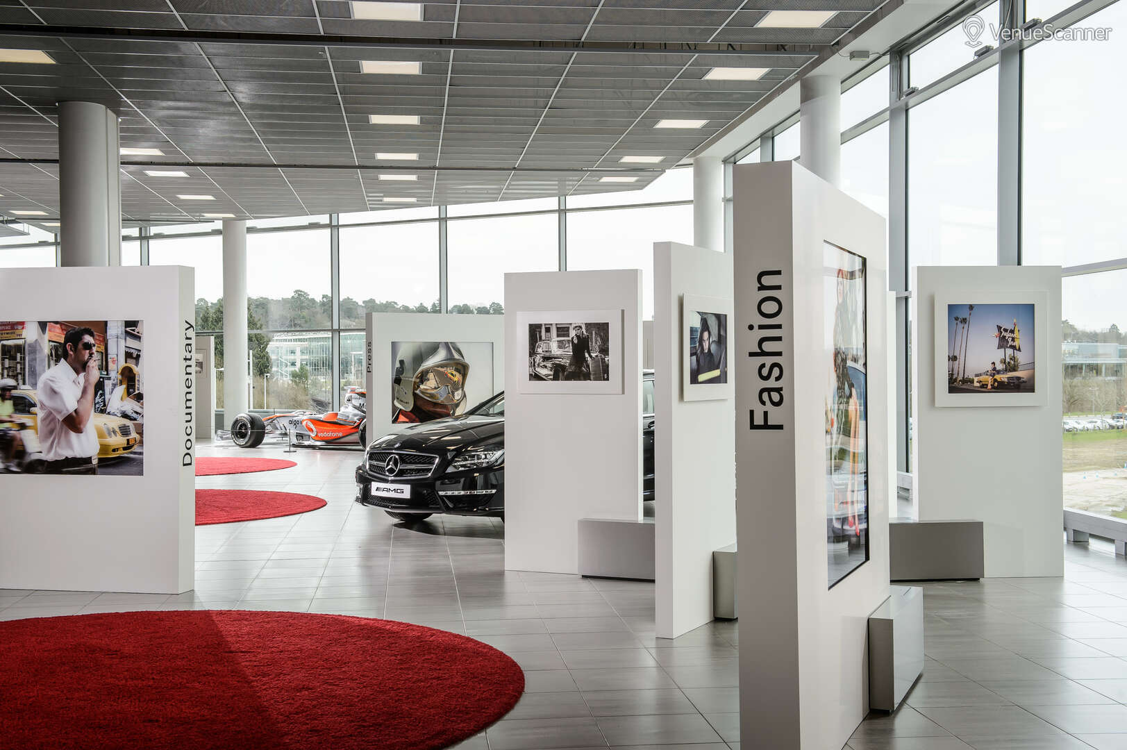 Hire Mercedes - Benz World Exhibition Area