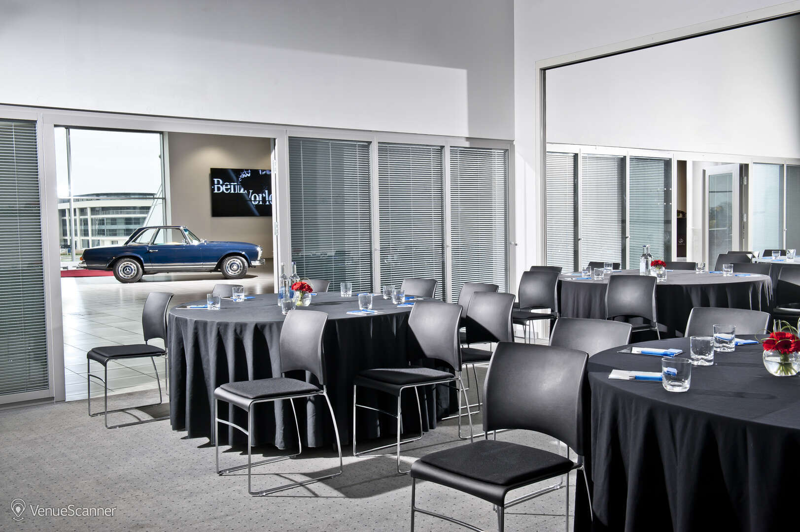 Hire Mercedes - Benz World Moss Or Campbell Suite