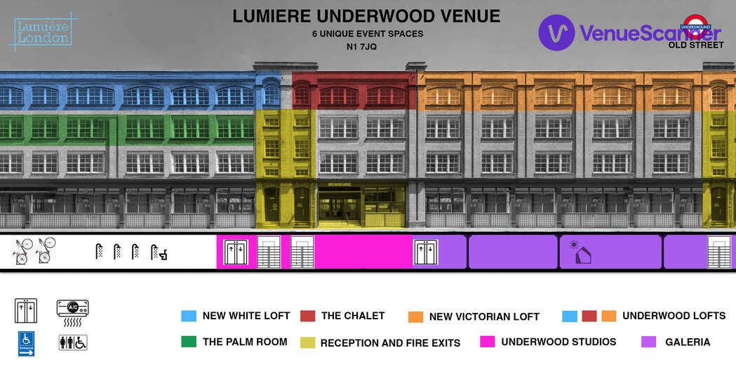 Hire Lumiere London - Old Street 40