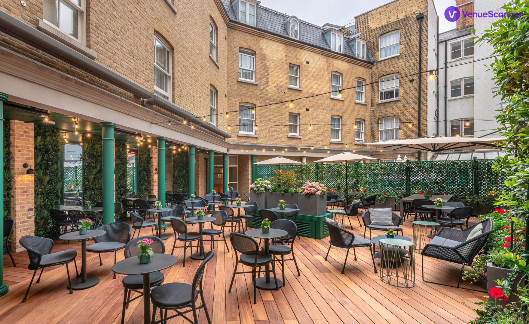 Hire The Sloane Club - Chelsea | The Roof Terrace | VenueScanner