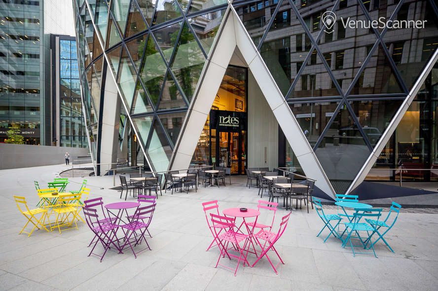 Hire Notes Coffee Roasters And Bars The Gherkin Full Venue With Outdoor Space 3