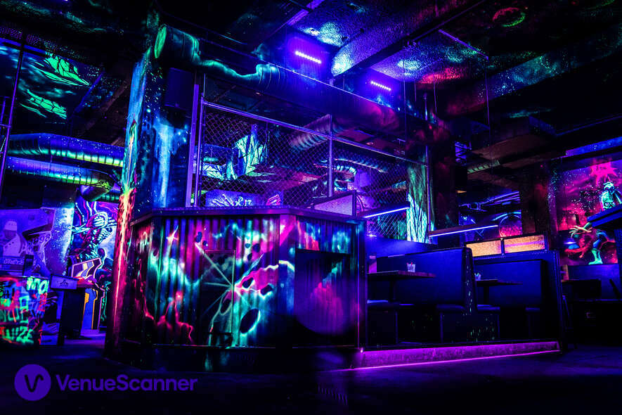 Hire NQ64 Arcade Bars Shoreditch Full Venue Exclusive Hire