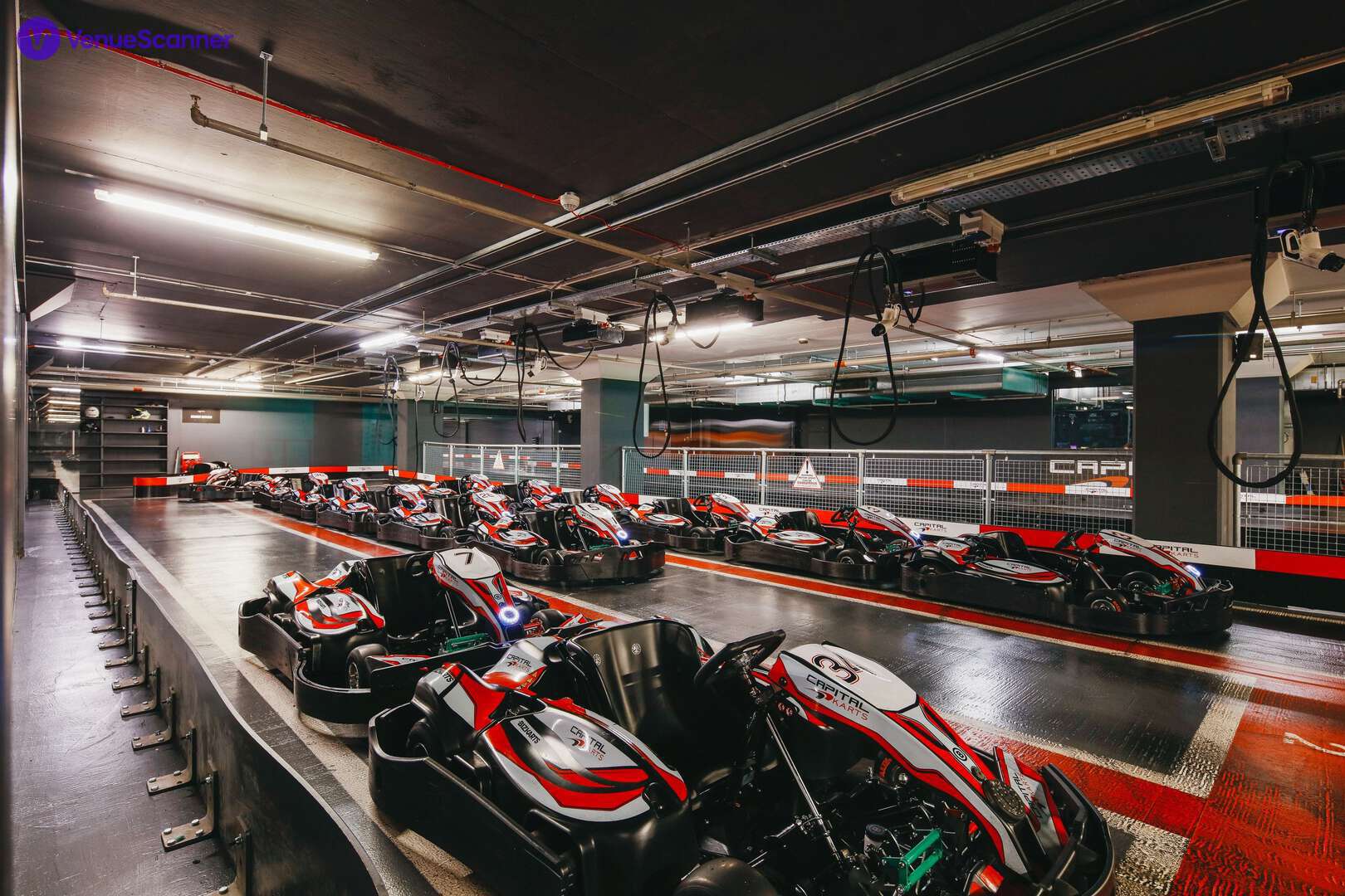 Hire Capital Karts Canary Wharf Indoor Go-Karting 