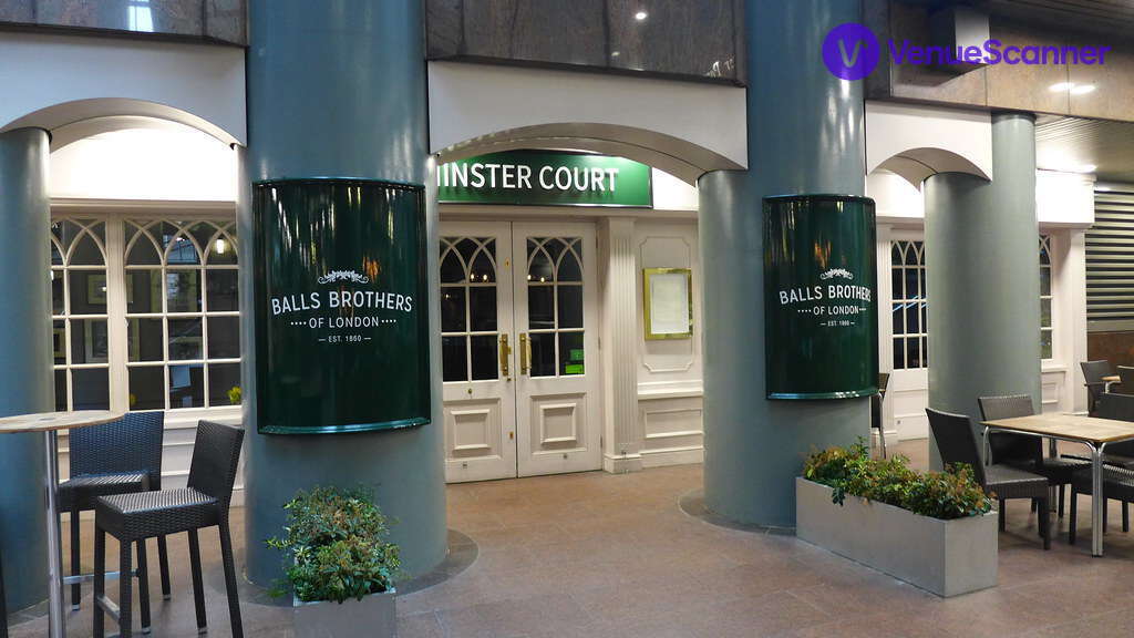 Hire Balls Brothers Minster Court Burgundy Function Suite  2