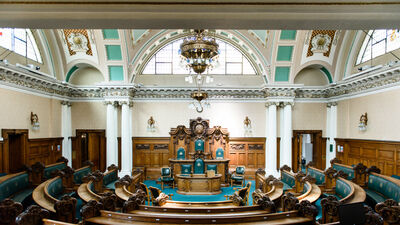 Stockport Town Hall, The Council Chamber