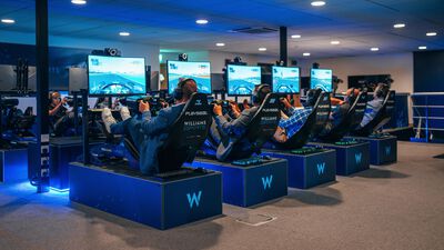 Williams F1 Experience Centre, Esports Lounge Simulators 